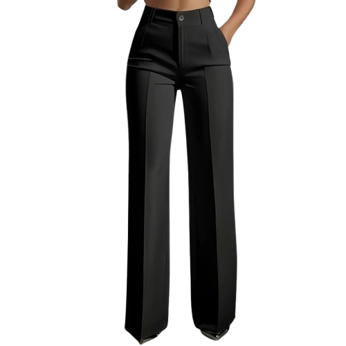 Mery | Pantalones de traje de mujer de cintura alta