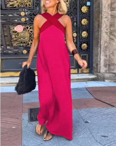 Lucía | Vestido largo con escote cruzado