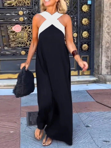 Lucía | Vestido largo con escote cruzado