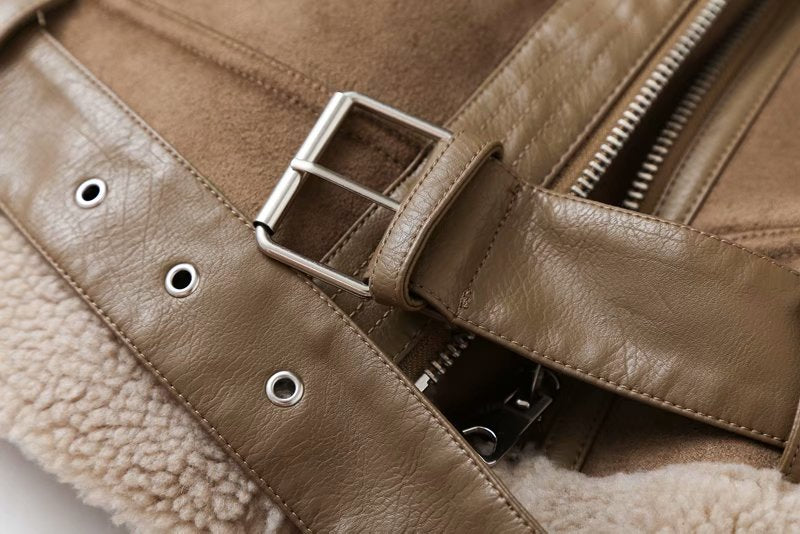 Chaqueta de ante Azahar