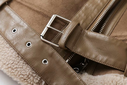 Chaqueta de ante Azahar